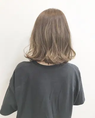 ショート カラー レイヤー×縮毛矯正 深見 拓のヘアスタイル