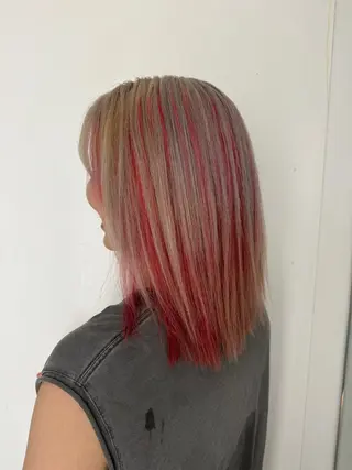 ミディアム カラー だいすけ/メンズ/ イージーパーマのヘアスタイル