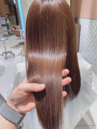 パーマ フェザーパーマ/ ダブルカラー/藤田のヘアスタイル