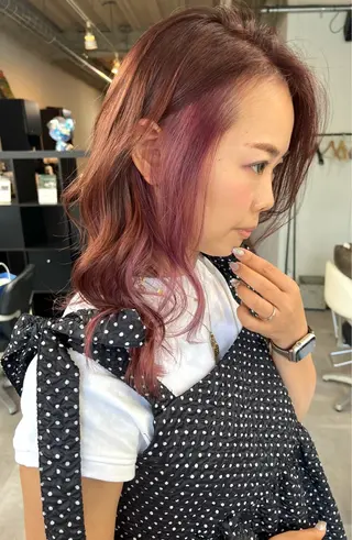 ロング roots hairdesign所属・髪質改善/透明感 プライベートサロンのヘアスタイル