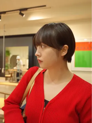 ショート カラー imai /カット/パーマのヘアスタイル