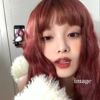 カラー Wカラー/暖色/べ ージュりく©︎🐝のヘアスタイル