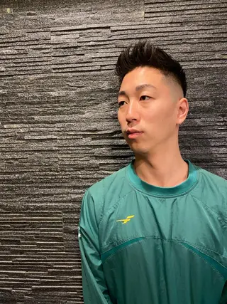 ショート メンズ カット指名No1漆原 聡のヘアスタイル