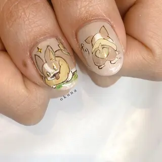 ネイル パンチャパンチャ ネイルサロンのネイルデザイン