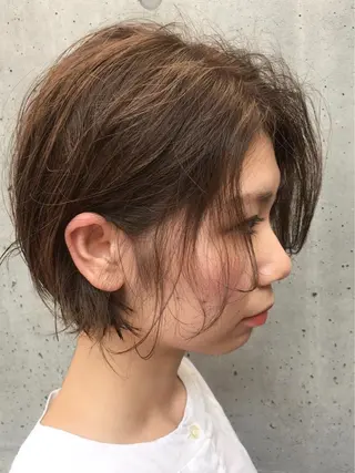 ショート 古沢 新のヘアスタイル