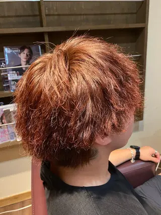 ショート カラー パーマ ヘアアレンジ メンズ キッズ ネイル マツエク・マツパ emu所属・🌈髪質改善・美髪矯 正・平野瀬乃🌈のヘアスタイル