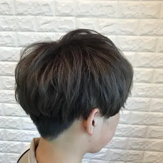 ショート メンズ knock【ノック】所属・烏丸韓国ヘア🇰🇷 ayaka🎀のヘアスタイル