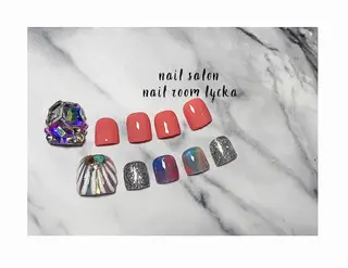 ネイル ﾈｲﾙﾙｰﾑﾘｯｶ 𝐦𝐚𝐲𝐮のネイルデザイン