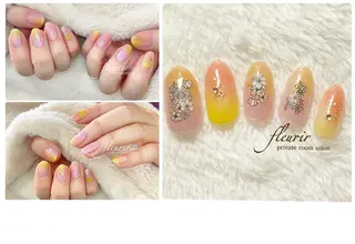ネイル フルリール 【プライベートサロンのネイルデザイン