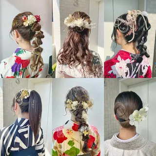 ヘアアレンジ oggi +KENJE所属・大平 美沙のヘアスタイル
