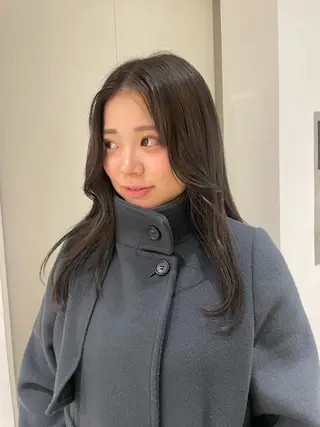 ロング カラー SITEN所属・大阪/肥後橋/淀屋橋 ワタナベサキ🪿🤍のヘアスタイル