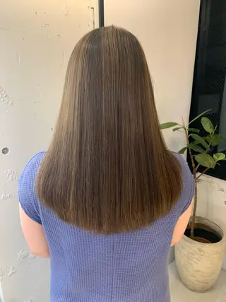 セミロング カラー ヘアアレンジ yuka .のヘアスタイル