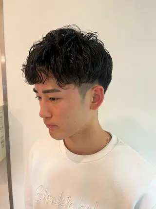 ショート カラー パーマ メンズ ️️髪質改善✨ミニモ 学割/Hina💖のヘアスタイル