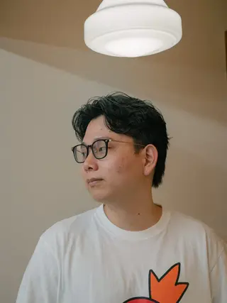 ショート カラー パーマ メンズ 🔗メンズサロン🔗 Kieのヘアスタイル