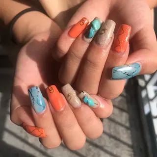 ネイル crestnail所属・小林 束紗のネイルデザイン