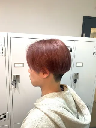 ショート カラー little 小濱彰太のヘアスタイル