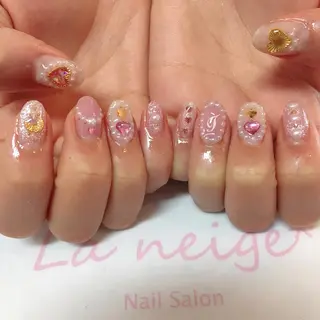 ネイル La neige* yuki 🥯🍑のネイルデザイン