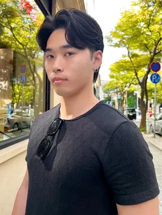 メンズ メリケンビューティーパーラー所属・MERICAN / JIROのヘアスタイル