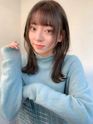 セミロング カラー ELTE表参道所属・✨上品レディーなヘア スタイルへ✨髙木諒也のヘアスタイル