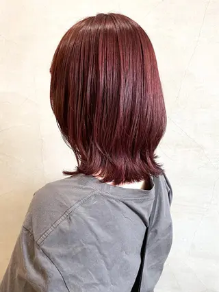 ミディアム Musee plume所属・荻野七菜子 ボブのヘアスタイル