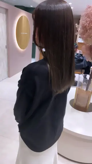 セミロング blanc hair 西中島MASARUのヘアスタイル