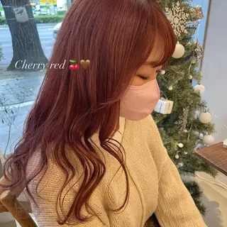 カラー ヘアアレンジ 𝙢𝙞𝙮𝙪🎀 girly hairのヘアスタイル