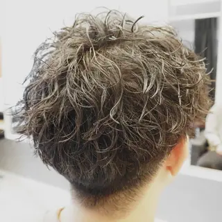 パーマ メンズ メンズ特化/パーマ/ フェードWATARUのヘアスタイル
