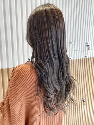 ロング カラー ボブ/ハイトーン 立川loose 下田のヘアスタイル