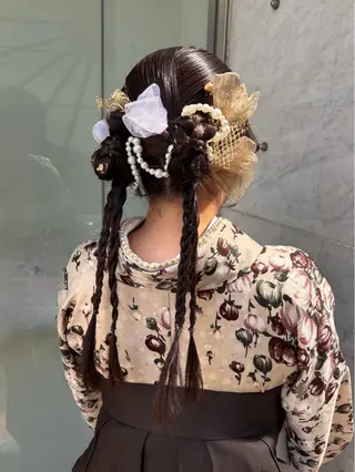 ヘアアレンジ Mila hinaのヘアスタイル