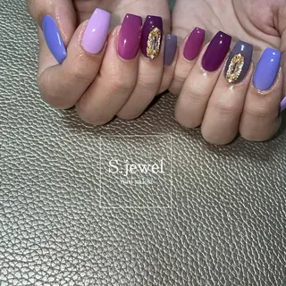 ネイル S♡JEWEL所属・S. JEWELのネイルデザイン