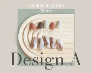 ネイル コンディショニングサロンRoots所属・コンディショニング サロンRootsのネイルデザイン