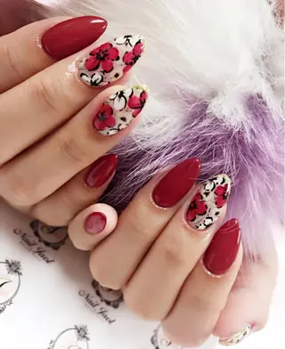 ミディアム nail jaol池袋店所属・ネイルJaol 池袋のネイルデザイン