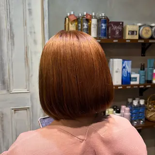 ミディアム カラー 透明感カラー / risako🫧のヘアスタイル