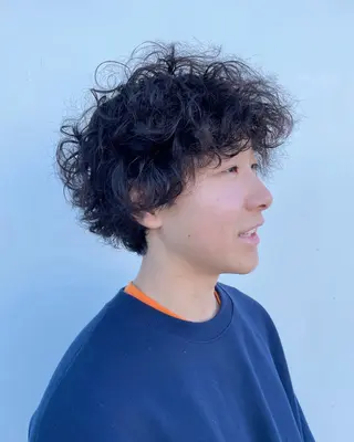 ショート メンズ aim of garnet所属・アンドウ ソラのヘアスタイル