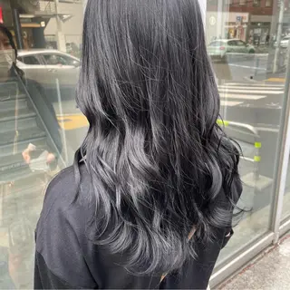 セミロング ARMONY 神宮前所属・コテ巻き風パーマ 🦋そま🦋のヘアスタイル