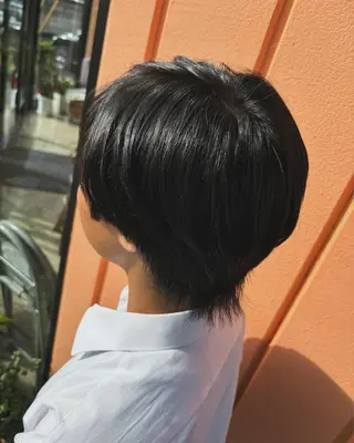 ショート メンズ 山下 まりなのヘアスタイル