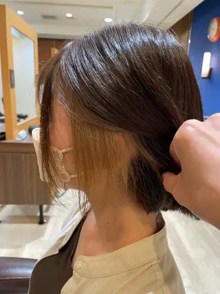 ショート SEED　LUXBE所属・髪質改善/小顔 レイヤー/yasuのヘアスタイル