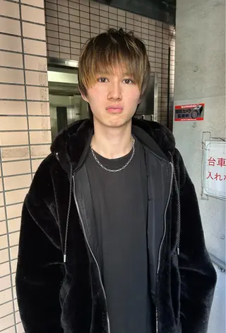 ショート カラー パーマ メンズ charme所属・💈メンズカット ✂︎伊藤大輝💈のヘアスタイル