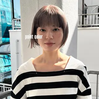 ショート JE SUIS HEUREUSE所属・ニュアンスヘア ★リョウカ★のヘアスタイル