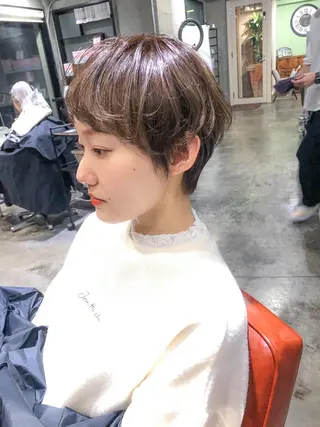 ショート 北條 優輝のヘアスタイル