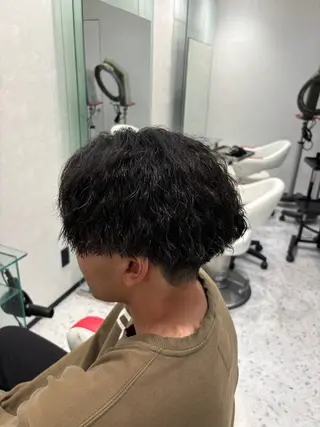 パーマ メンズ LOUIMADNA栄所属・新規指名比率No.1 メンズパーマ/二村のヘアスタイル