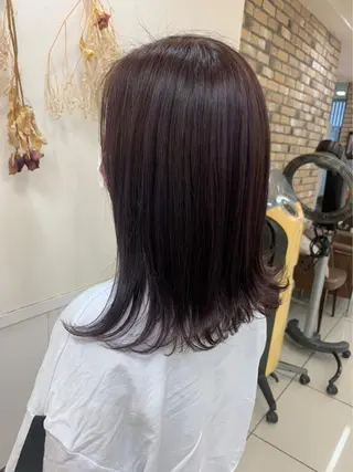 ミディアム カラー ママ美容師まつげ 🤍まき🤍のマツエク・マツパデザイン