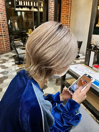 ショート 石原 悠貴のヘアスタイル