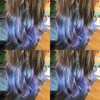 ロング カラー 原宿サロン代表 デザインカラー伊藤卓のヘアスタイル