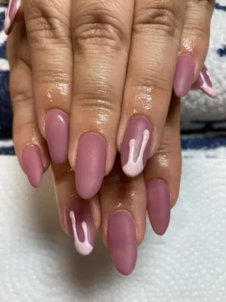 ネイル rukianail 新里のネイルデザイン