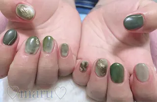 ネイル まるみ ♡のネイルデザイン