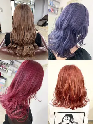 ミディアム anyhow academyのヘアスタイル