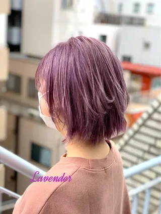 ショート カラー エクリ麻布十番店所属・髪質改善/ 縮毛矯正/相原聡のヘアスタイル