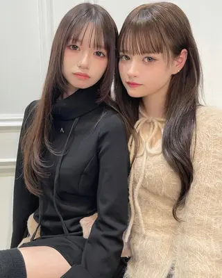 ロング チダアキフミ Ash大森のヘアスタイル