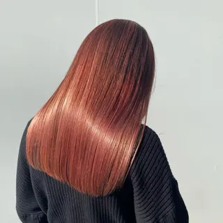 ロング カラー カワタ リュウセイのヘアスタイル